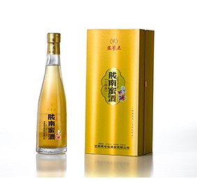 12度陇南蜜酒（土蜂蜜） 4瓶*500ml*箱