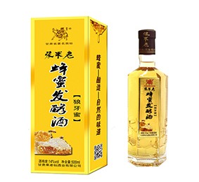 14度蜂蜜发酵酒（狼牙蜜） 4瓶*500ml*箱